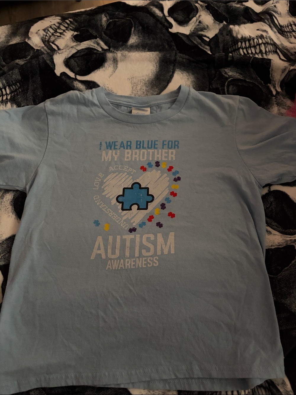Autism Awareness Kids T-Shirt - Light Blue